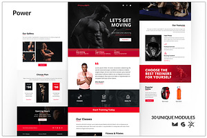 Power Template + Online Builder