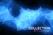 Abstract space backgrounds, an Illustration by Julvil (Thumbnail 5 of 5)
