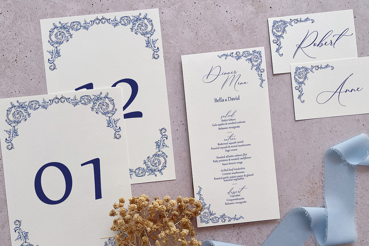 Elegant Baroque Wedding Suite preview 4