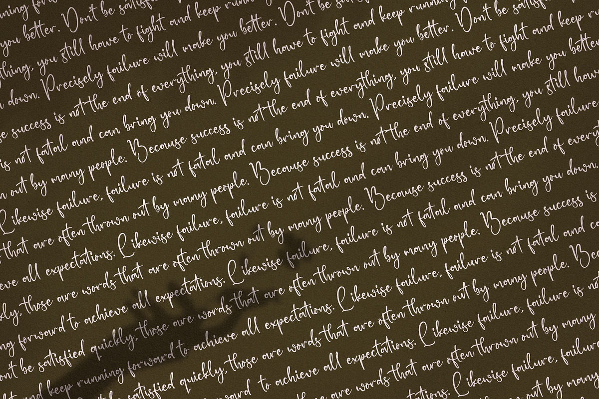 Machally Themoty, a Script Font by Integritype Studio (Photo 13 of 15)