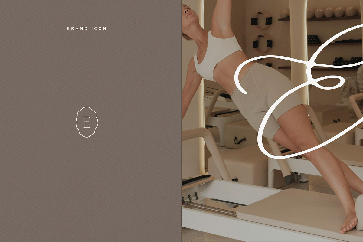 Pilates Logo & Brand Kit, a Branding & Logo Template by Ederra Design (Photo 10 of 17)