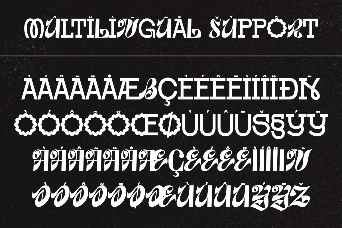 Modern World Experimental Font, a Slab Serif Font by Ronny Studio (Photo 9 of 9)