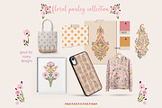Floral paisley collection, an Illustration by Mona Ahmed (Thumbnail 3 of 9)