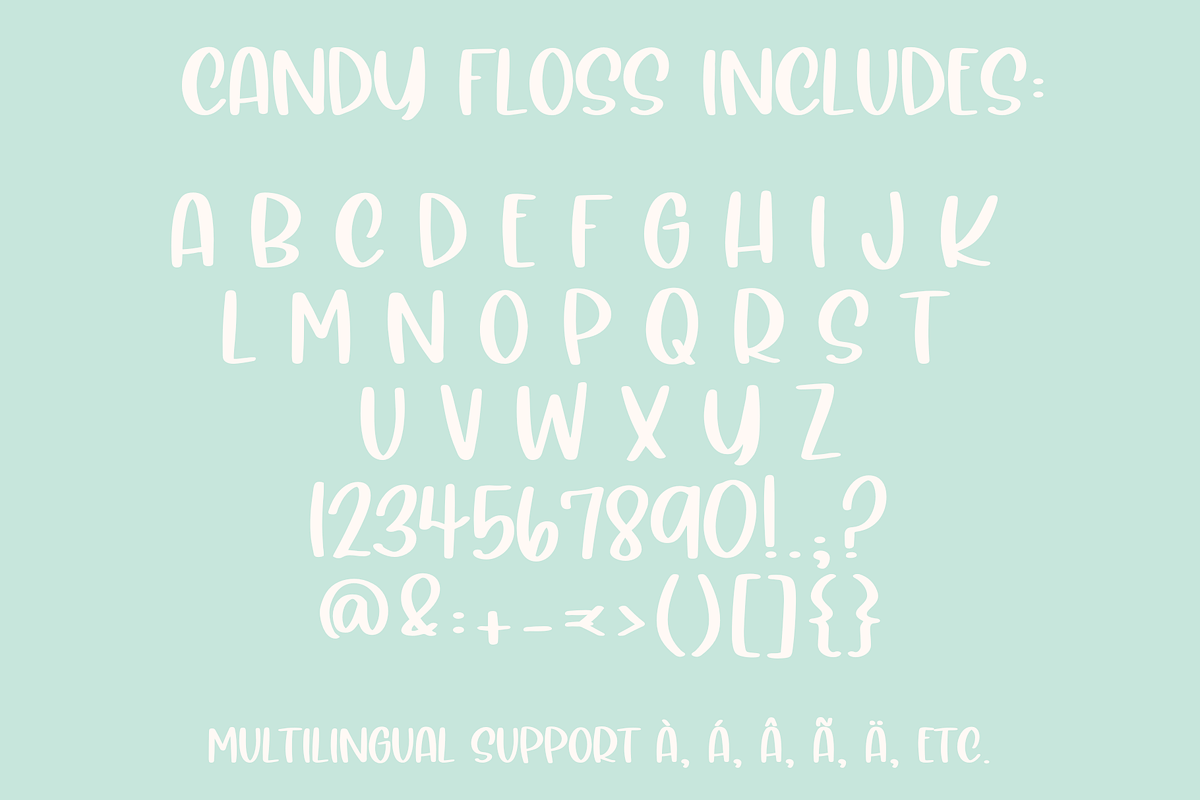 Candy Floss, Cute Handwritten Font, a Handwritten Font by Designing Digitals (Photo 2 of 9)