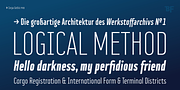 BF Corpa Gothic Pro, a Sans Serif Font by BrassFonts (Thumbnail 7 of 15)