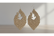 Petal Earring Laser Set, a Graphic by musafir_fashion (Thumbnail 9 of 11)