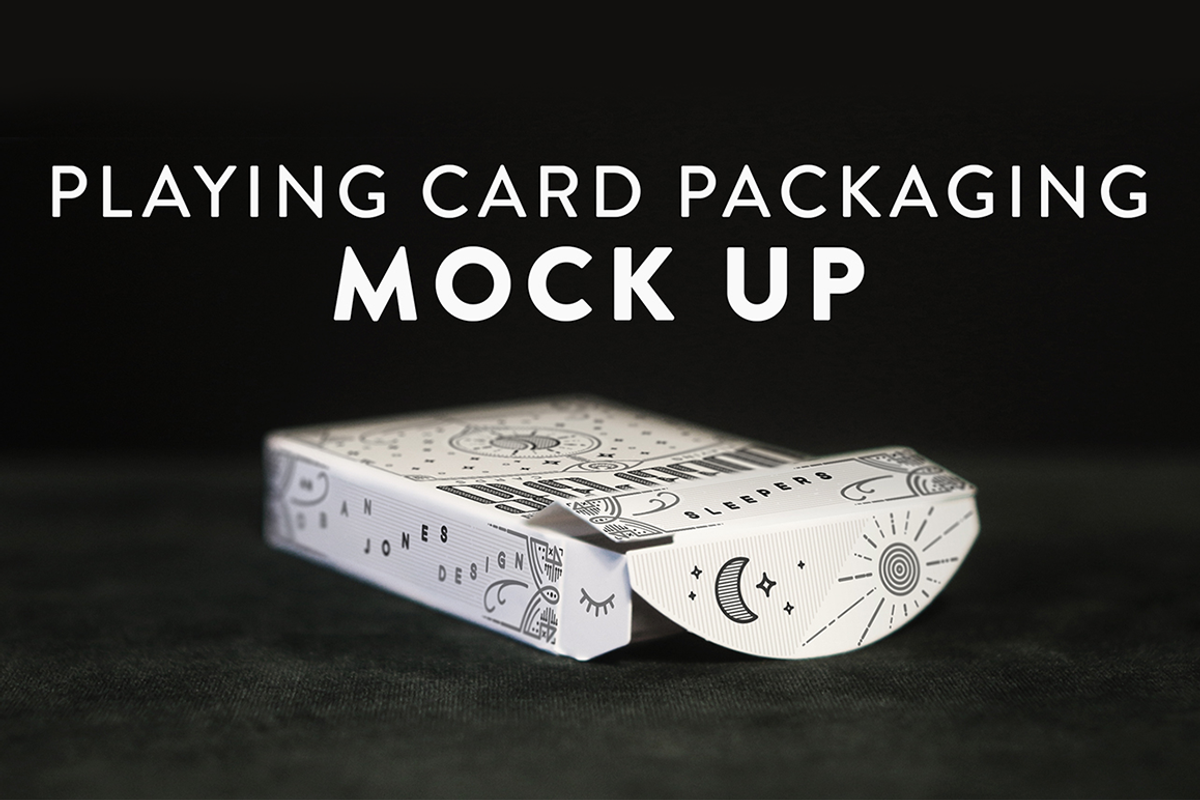 Playing Cards Packaging Mock Up, a Packaging Mockup by Oban Jones (Photo 1 of 5)