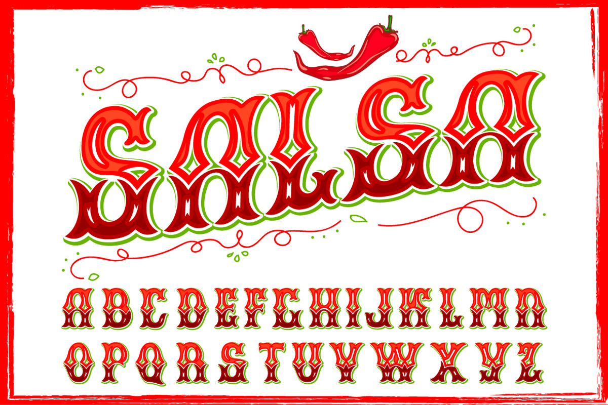 Tequila bundle, font, mascots & more, a Serif Font by VioSilent (Photo 9 of 9)
