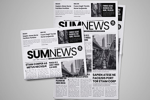 Newspaper Design Bundle - 6 In One