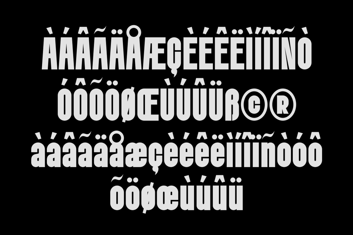 Falgard - A Modern Condensed Font, a Sans Serif Font by Marvadesign (Photo 5 of 7)