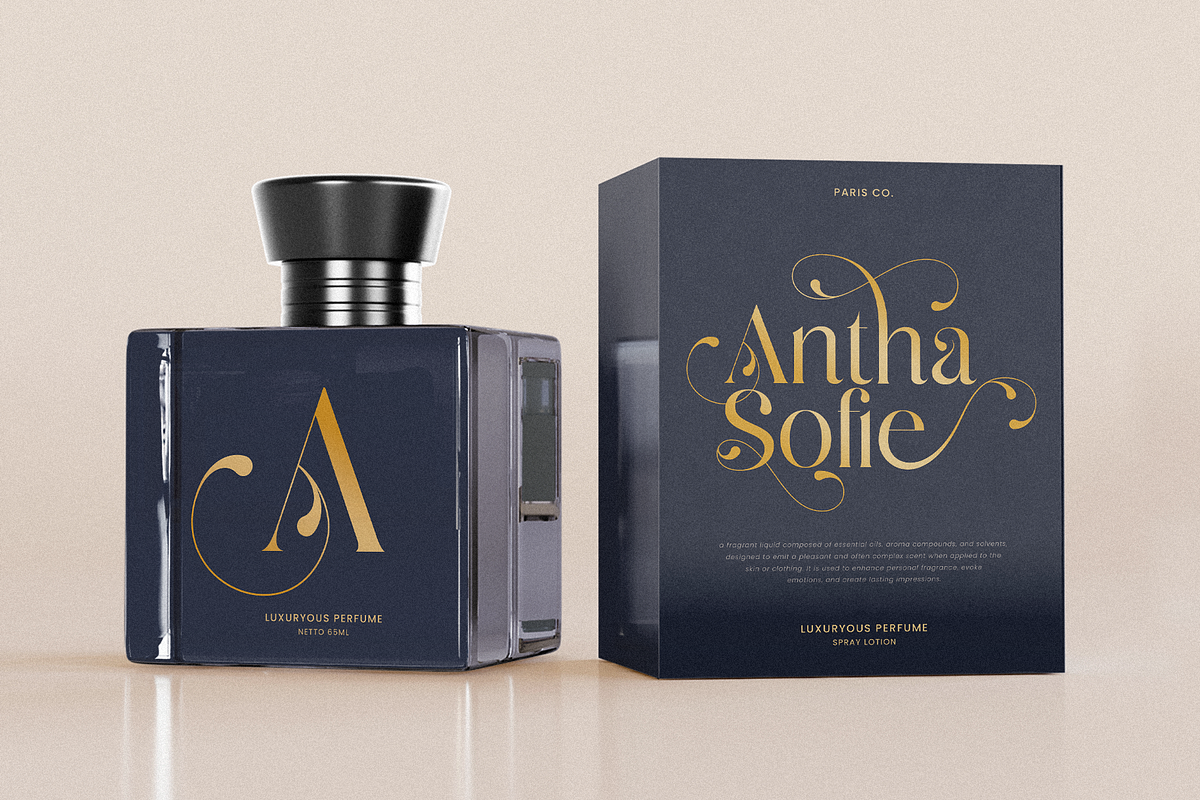 Glittery - Lavish Luxury Font, a Serif Font by Sensatype (Photo 2 of 12)
