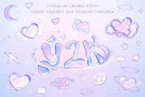 Y2K Hologram Chrome Collection