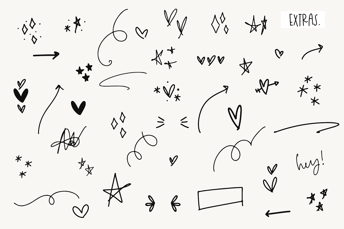 Honey Bunch | Font with Extras preview 8