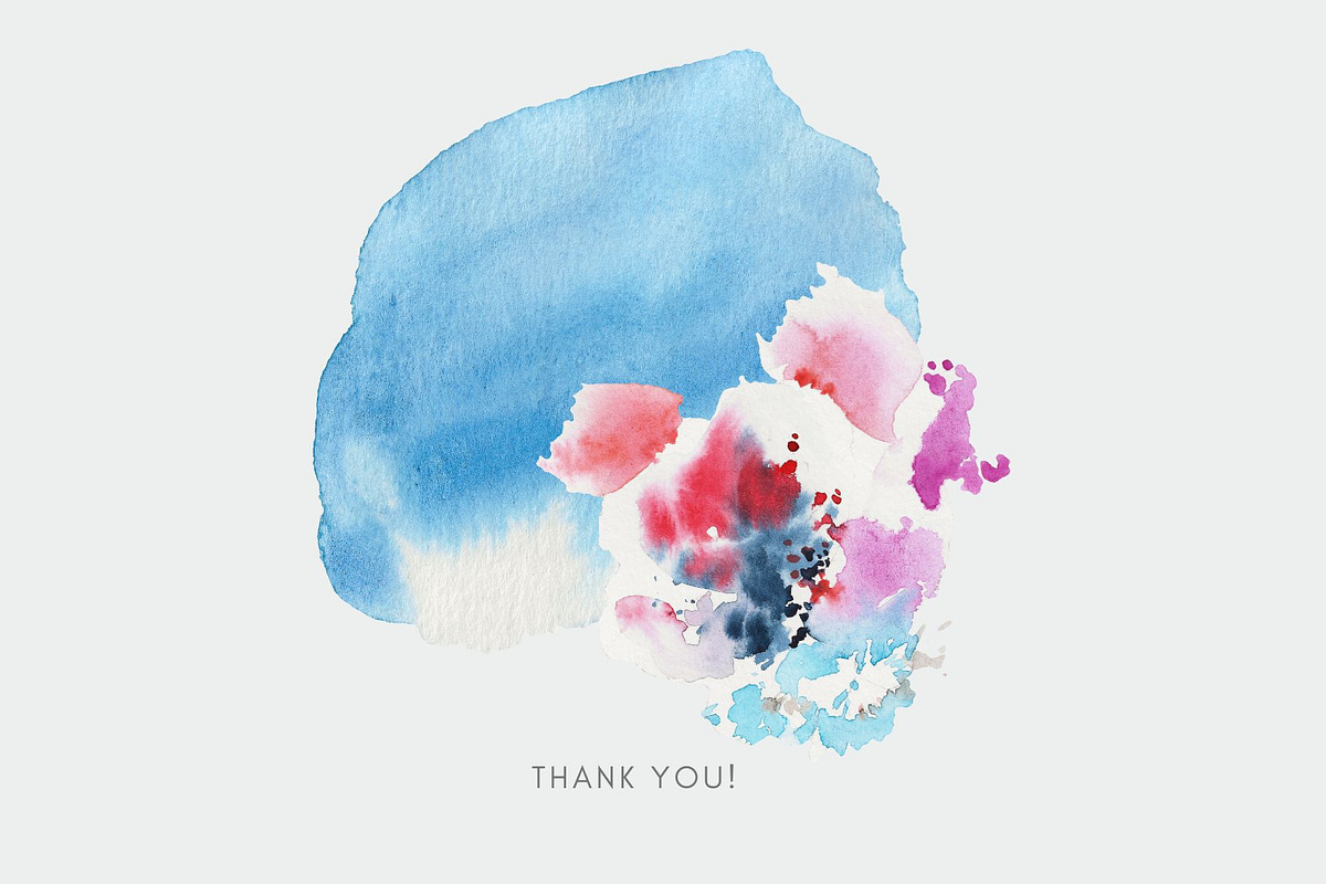 Watercolor Abstract Coral Shapes, an Illustration by Kolorata Art (Photo 9 of 9)