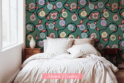 Christmas Ornaments & Lights Pattern, an Illustration by Johanna V. Creative (Thumbnail 3 of 3)