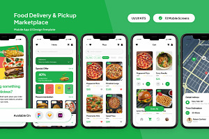 YumHub – Food Delivery & Pickup app, an App Template by trabaskriya
