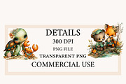 Whimsical Sweet Friendship Clipart, a Seasonal Illustration by Designworld (Thumbnail 3 of 8)