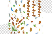 Kids Crayon Nature Elements Seamless, a Pattern Graphic by Lucyinyourheart (Thumbnail 2 of 10)