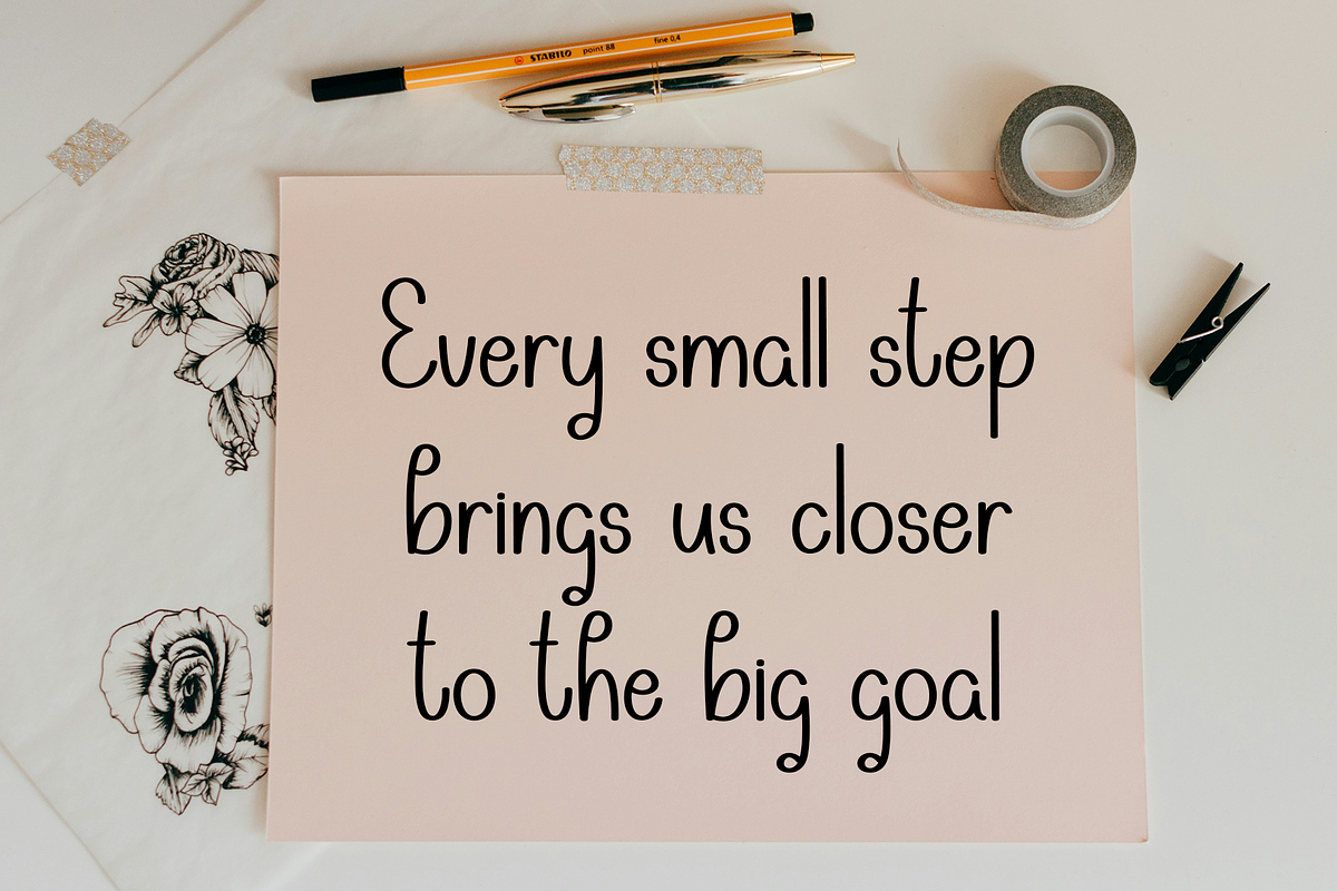 Grandma Beloved, a Handwritten Font by FreshTypeINK (Photo 4 of 8)
