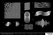 Retro Futurism Shape Pack 70+ Vector, a Technology Illustration by Invisual Studio (Thumbnail 4 of 11)