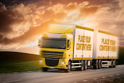 Truck Trailer Mockup Bundle #1, a Mockup by vraiana (Thumbnail 20 of 26)