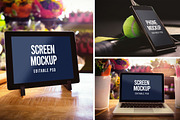 Device Screen Mockup, a Templates & Theme by wavebreak (Thumbnail 1 of 4)