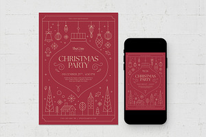 Christmas Menu Template