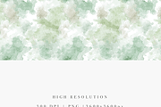 Green Watercolor Pattern, a Decorative Illustration by Pati Charm Studio (Thumbnail 5 of 7)
