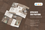 Opulence Parfume - Trifold Brochure, a Brochure Template by AQR Studio (Thumbnail 1 of 2)