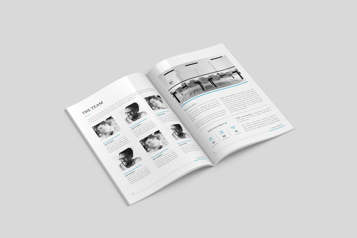 The Profile Brochure, a Brochure Template by Brochure-Market (Photo 5 of 10)