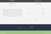 Farmers - Coming Soon Template HTML, a Websites & App Template by earthquake (Thumbnail 3 of 4)