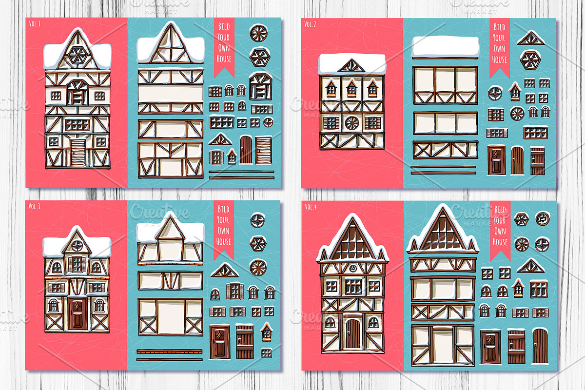 Winter Card White, an Illustration by Iraida_Bearlala (Photo 2 of 4)