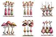 Watercolor Easter Animals Clipart, an Illustration by Sublimation Artist (Thumbnail 4 of 7)