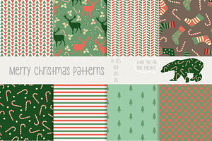 Merry Christmas Patterns