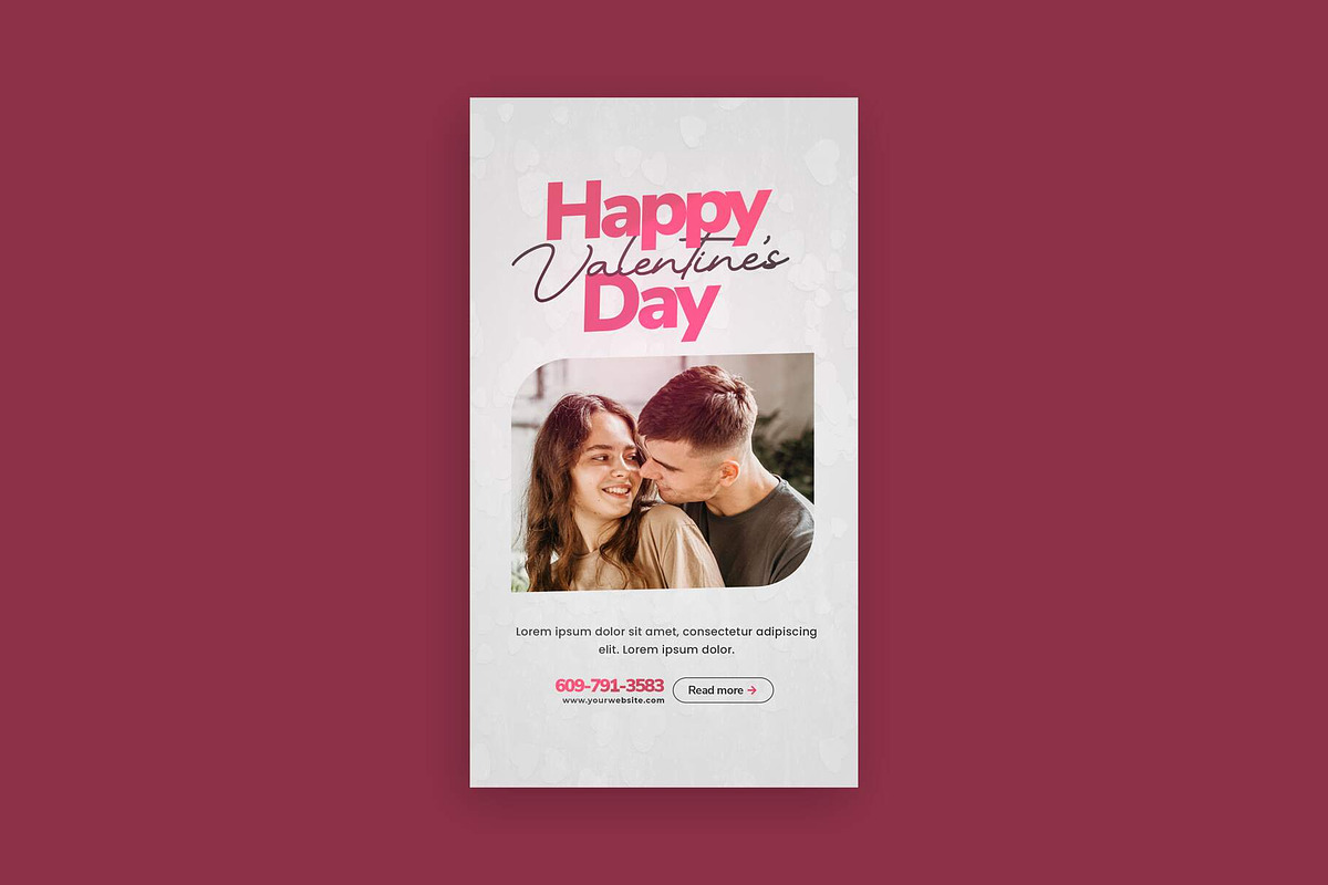 Valentine's Day Instagram Bundle, a Social Media Template by Saman Osama (Photo 5 of 5)
