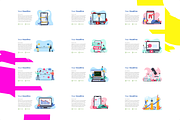 SALE | 77 FLAT VECTOR ILLUSTRATION, a Presentation Template by rivatxfz (Thumbnail 4 of 9)