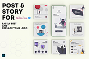 Instagram Minimal Kit, a Social Media Template by Kay Designs (Thumbnail 2 of 4)