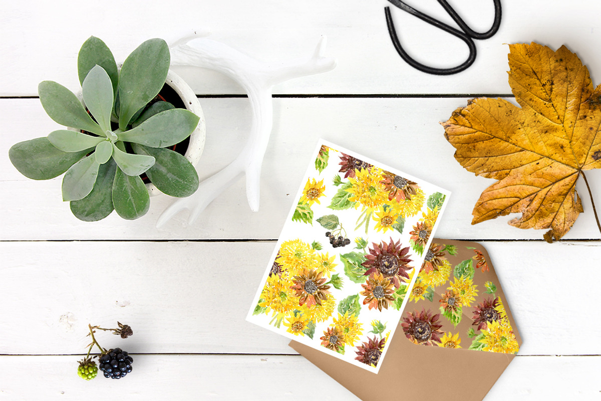 Autumn. Watercolor collection, an Illustration by OJardin (Photo 2 of 7)