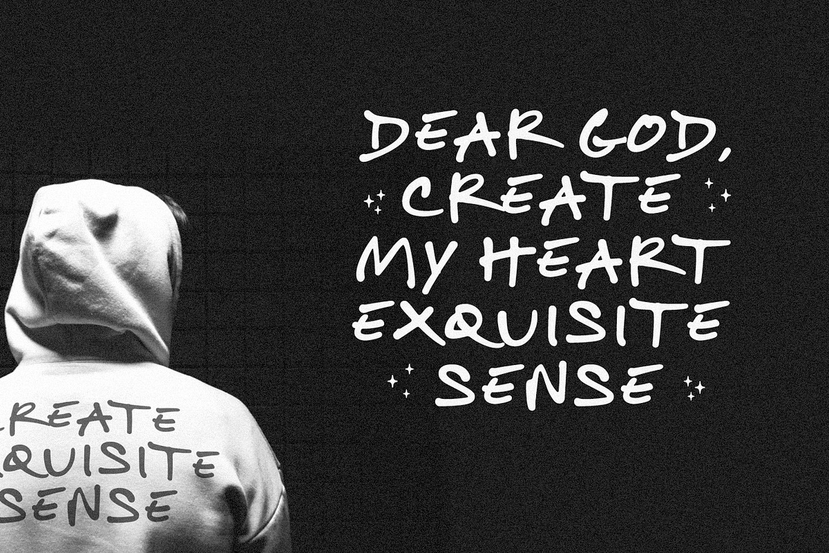 Silence Bear Font, a Font by BodigStd (Photo 7 of 9)