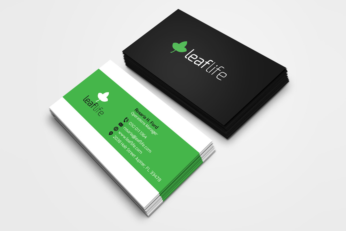 Corporate Business Card 1, a Business Card Template by Seemly Designs (Photo 1 of 2)
