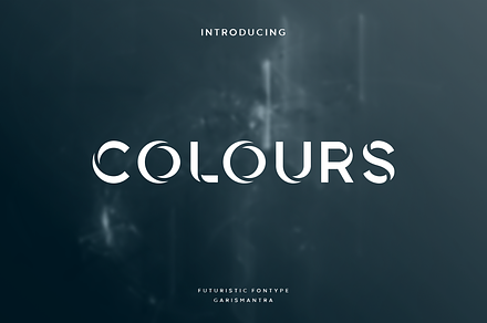 Colours, a Font by garismantra