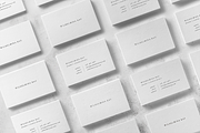 Wilhelmina Business Card Template, a Business Card Template by The Denizen Co. (Thumbnail 1 of 4)