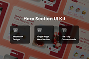 Kreamby Bakery Cake Service Section, an UI Kit Template by SquidPixey (Thumbnail 3 of 3)