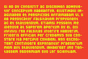 The Avocado Font, a Sans Serif Font by Halfmoon Type (Thumbnail 7 of 9)