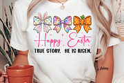 Happy Easter PNG True Story He is Ri, an Illustration by Libby Wishes (Thumbnail 3 of 6)