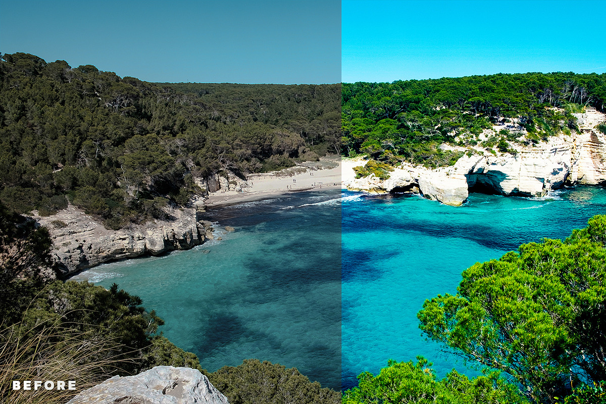 Travel LUTs for Color Grading, an Action Add-On by Presetsh.com (Photo 4 of 10)