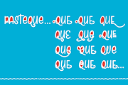 Pasquete Bold, a Script Font by Eurotypo (Thumbnail 2 of 7)