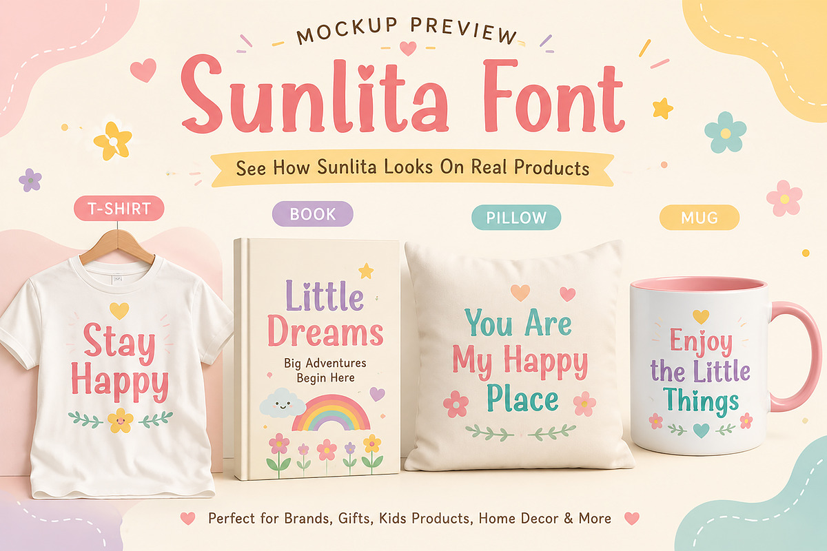Sunlita, a Script Font by Wow Magic (Photo 2 of 4)