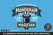 MONOGRAM-MAGICIAN-ACT4, a Symbol Font by Para-Scope Design (Thumbnail 11 of 11)