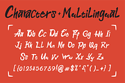 Resogran, a Handwritten Font by Jetsmax® Studio (Thumbnail 8 of 10)